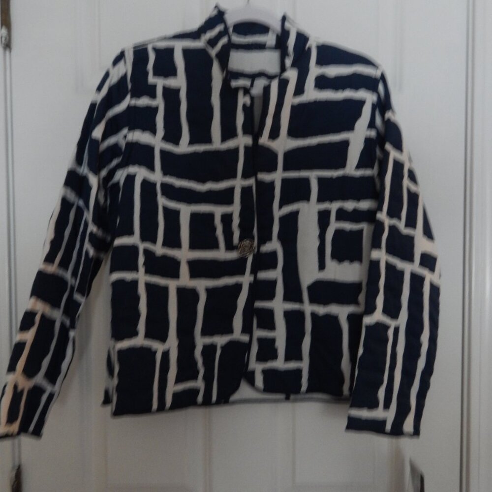 Trimdin reversible cotton jacket, "Classic Brick," NWT